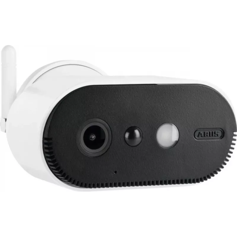 ABUS Security-Center PPIC91520 Zusatz-Funk-Akku-Überwachungskamera für ABUS Battery Camera Pro – Full HD 1080p, IP65, Weiß