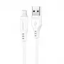 Acefast Apple Lightning auf USB 1,2m 2,4A MFI Kabel Weiß