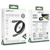 Acefast C11-03 3in1 USB-C auf USB-C Kabel 100W 480Mbps 1,2m Schwarz
