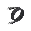 Acefast C11-03 3in1 USB-C auf USB-C Kabel 100W 480Mbps 1,2m Schwarz