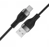 ACEFAST C11-04 USB-A auf USB-C 3A Magnetisches Geflochtenes Kabel 1,2m Schwarz