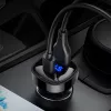 ACEFAST Auto-Ladegerät 66W USB Type C / USB, PPS, Power Delivery, Quick Charge 4.0, AFC, FCP Schwarz (B4 black)