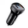 ACEFAST Auto-Ladegerät 66W USB Type C / USB, PPS, Power Delivery, Quick Charge 4.0, AFC, FCP Schwarz (B4 black)