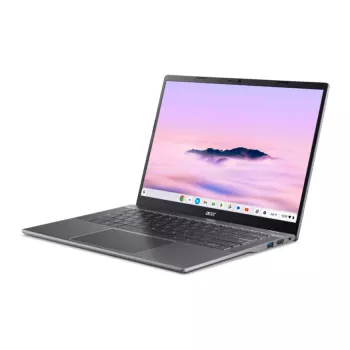 Acer Chromebook Plus 514 CBE594-2-TCO-373B - 14 Zoll Full HD IPS, Intel Core 3 100U, 8GB LPDDR5, 256GB SSD, ChromeOS, Tastatur mit Hintergrundbeleuchtung, Aluminium-Oberdeckel