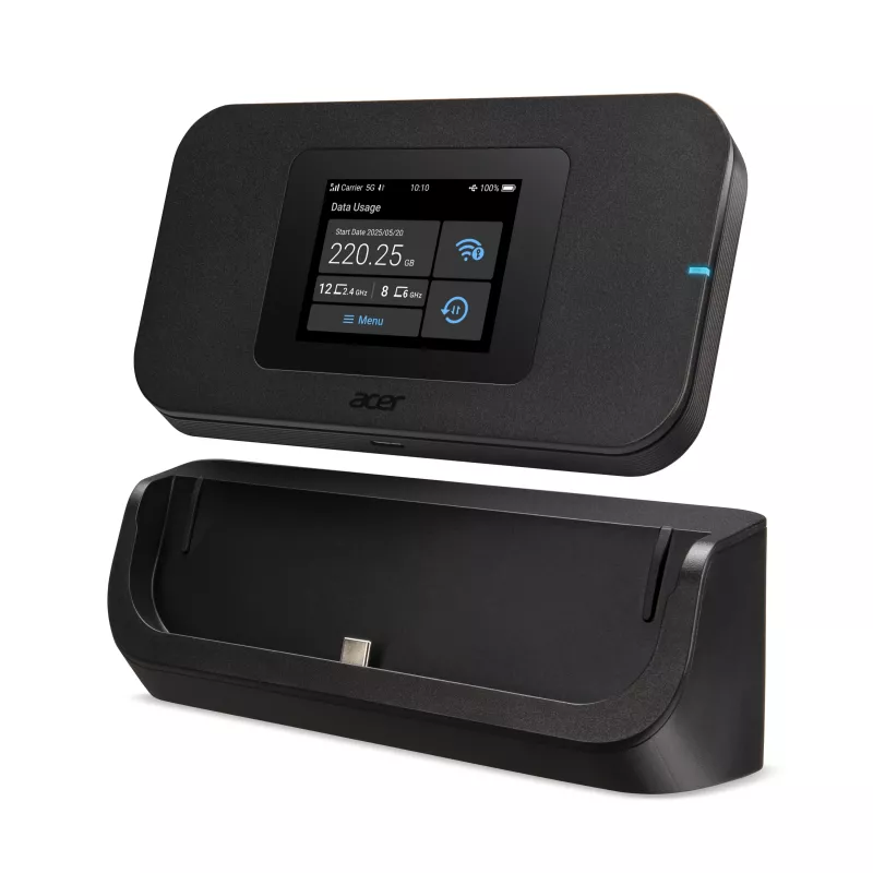 Acer Connect Enduro M4D 1GB 5G Mobile Hotspot Wi-Fi 6