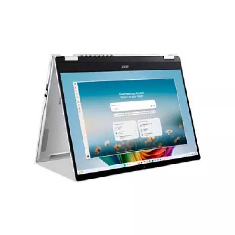Acer Swift Spin 14 AI Convertible Laptop, Intel Core Ultra 9 386H, 16 GB RAM, 512 GB SSD, 14 Zoll WUXGA Touch, Windows 11 Home, Steel Gray