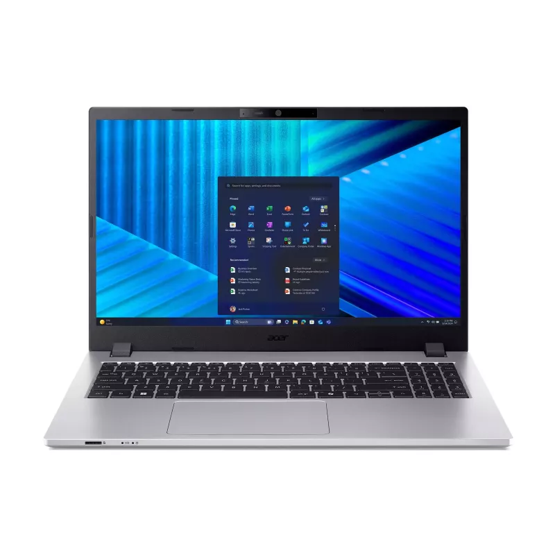 Acer TravelMate P2 15 TMP215-75-G2-TCO-51JP Laptop - Intel Core Ultra 5 125H - 16GB RAM - 512GB SSD - 15,6 inch Full HD - Windows 11 Pro - Schwarz