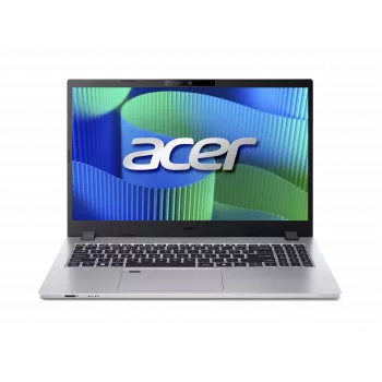 Acer TravelMate TMP215-55-TCO-3817 15.6 Zoll WUXGA Intel Core 3 100U 16 GB 512 GB SSD Intel Iris Xe Graphics Windows 11 Pro Grau Englische Tastatur hintergrundbeleuchtet