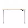 ACJ ACTIVEJET Elektrisch höhenverstellbarer Schreibtisch 120x60 ET119S Weiß/Eiche