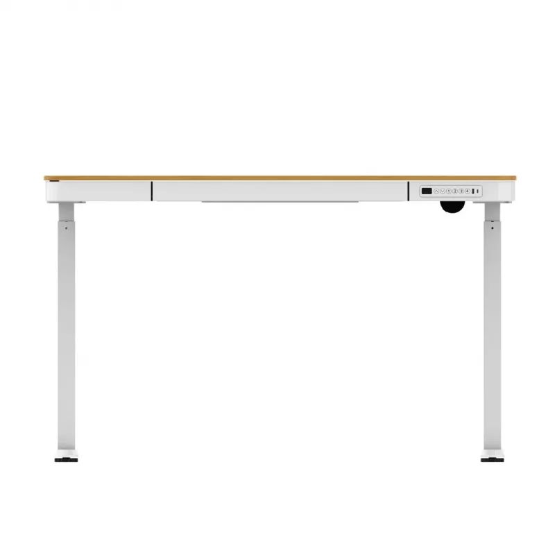 ACJ ACTIVEJET Elektrisch höhenverstellbarer Schreibtisch 120x60 ET119S Weiß/Eiche
