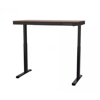 ACJ ACTIVEJET ET119S-CZ/O Elektrischer höhenverstellbarer Schreibtisch 120x60 cm Schwarz/Nussbaum