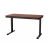 ACJ ACTIVEJET ET119S-CZ/O Elektrischer höhenverstellbarer Schreibtisch 120x60 cm Schwarz/Nussbaum