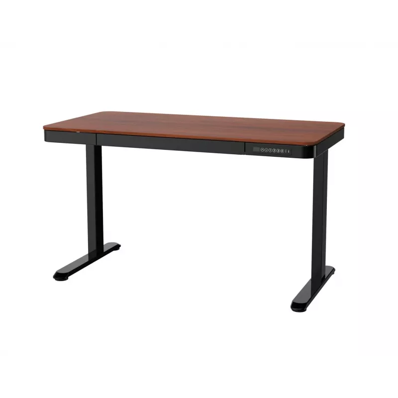 ACJ ACTIVEJET ET119S-CZ/O Elektrischer höhenverstellbarer Schreibtisch 120x60 cm Schwarz/Nussbaum