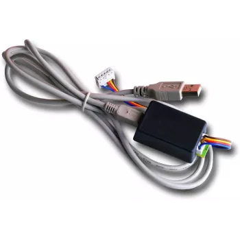 ACO CDN-USB USB-Programmierkabel für ACO CDN-Serie Gegensprechmodule, 1,8 m, Schwarz