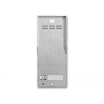 ACO FAM-P-1NPACC NT Aufputz-Außensprechstelle mit RFID-Leser für 1 Wohnung, Silber