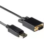 ACT 2m DisplayPort Stecker auf VGA Stecker Konvertierungskabel (AK3999)