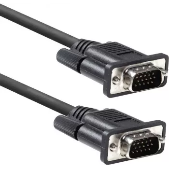 ACT AC3513 VGA-Kabel 3m Stecker zu Stecker Schwarz