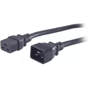 ACT Advanced Cable Technology C19 auf C20 Stromkabel 1,2m Schwarz AK5086