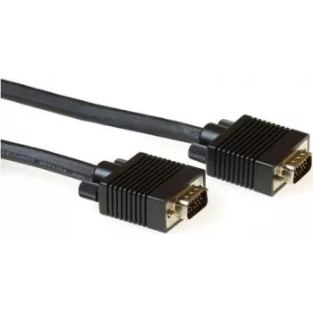 ACT AK4250 0,5m VGA Kabel Stecker zu Stecker Schwarz