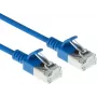 ACT Blaues 5m LSZH U/FTP CAT6A Datacenter Slimline Patchkabel mit RJ45-Steckern, snagless (DC7605)
