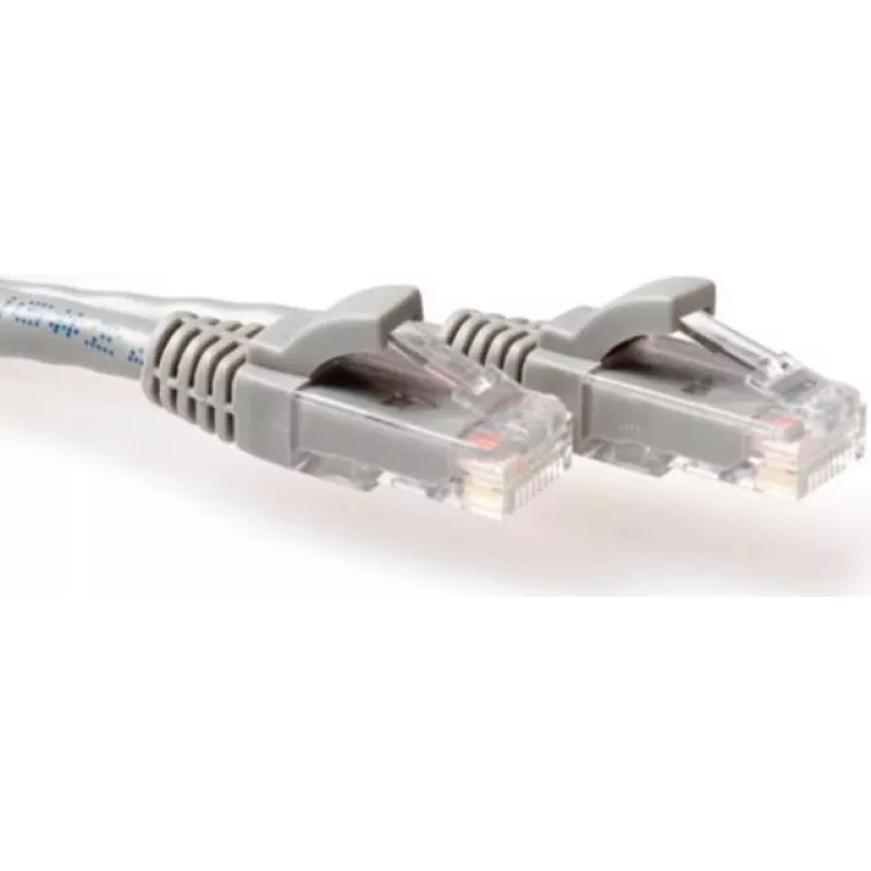 ACT Graues 5m LSZH U/UTP CAT6A Patchkabel mit RJ45-Steckern (IB1105)