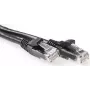 ACT IB2952 0,25m Cat6a U/UTP Patchkabel, Schwarz