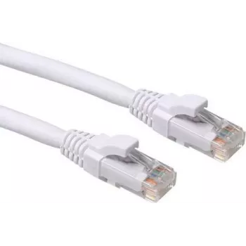 ACT IB6310 10m Cat6a U/UTP weißes Netzwerkkabel (RJ45, 500 MHz, 10GbE, Snagless, T568B)