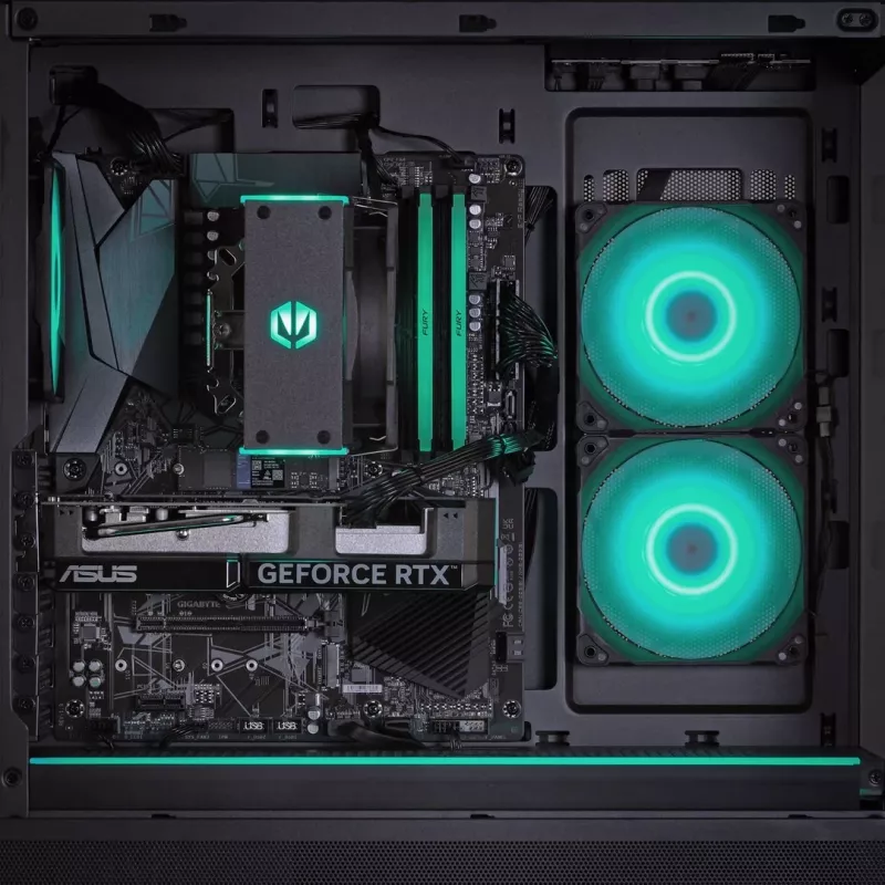 Actina PC AMD Ryzen 5 7500F 16GB DDR5 1TB SSD AMD Radeon RX 7900 GRE Windows 11 Home Midi Tower Schwarz