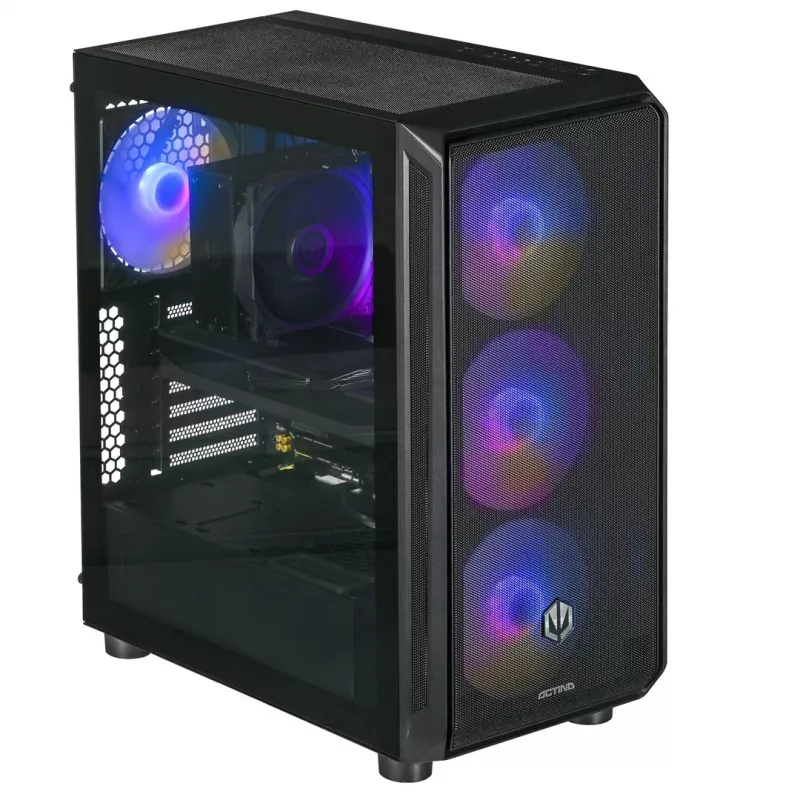 Actina PC AMD Ryzen 5 7600X3D 32 GB DDR5-SDRAM 2 TB SSD NVIDIA GeForce RTX 5070 Midi Tower Black