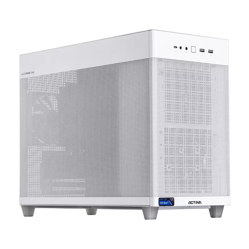 Actina PC AMD Ryzen 7 7800X3D 32 GB DDR5-SDRAM 1 TB SSD NVIDIA GeForce RTX 5070 Ti Mini Tower Weiß