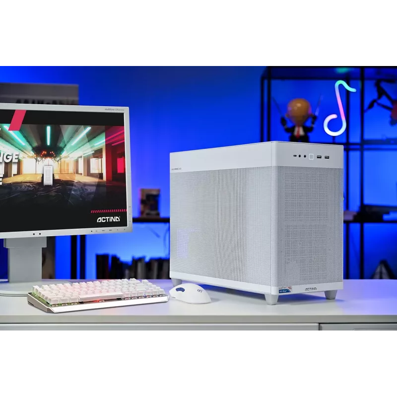 Actina PC AMD Ryzen 7 7800X3D 32 GB DDR5-SDRAM 1 TB SSD NVIDIA GeForce RTX 5070 Ti Mini Tower Weiß