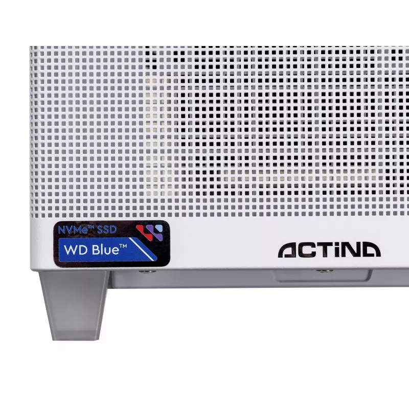 Actina PC AMD Ryzen 7 7800X3D 32 GB DDR5-SDRAM 1 TB SSD NVIDIA GeForce RTX 5070 Ti Mini Tower Weiß