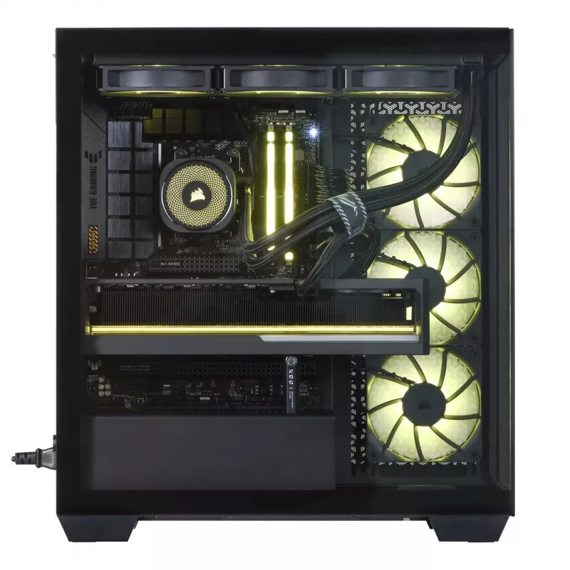 Actina PC AMD Ryzen 7 7800X3D 32 GB DDR5-SDRAM 2 TB SSD NVIDIA GeForce RTX 5070 Ti Midi Tower Black