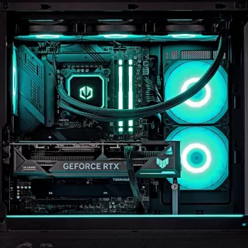 ACTINA PC AMD Ryzen 7 7800X3D 32 GB DDR5-SDRAM 2 TB SSD NVIDIA GeForce RTX 5080 Windows 11 Home Midi Tower Schwarz