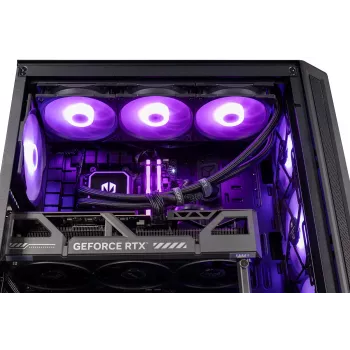 ACTINA PC AMD Ryzen 7 7800X3D 32 GB DDR5-SDRAM 2 TB SSD NVIDIA GeForce RTX 5090 Windows 11 Home Midi Tower Schwarz