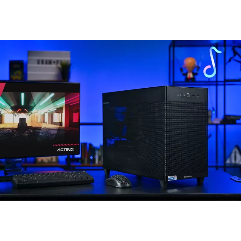 Actina PC AMD Ryzen 7 8700G 32 GB DDR5-SDRAM 1 TB SSD Mini Tower Schwarz