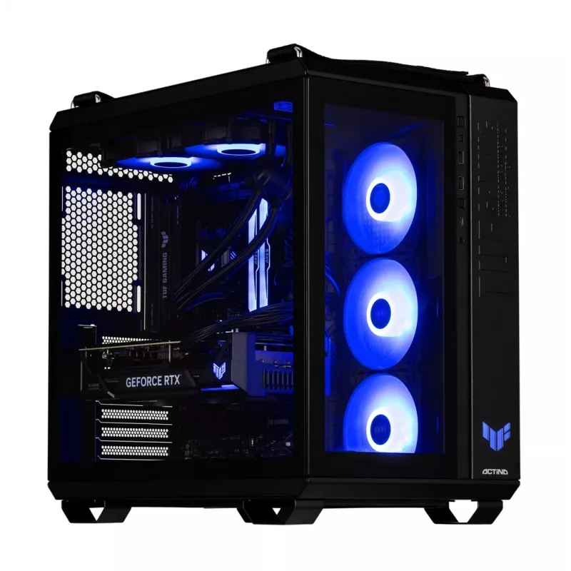 ACTINA PC AMD Ryzen 9 9900X 32 GB DDR5-SDRAM 2 TB SSD NVIDIA GeForce RTX 5080 Midi Tower Black