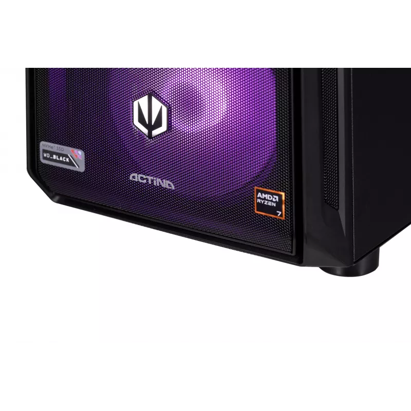 Actina PC AMD Ryzen 9 9900X 32 GB DDR5-SDRAM 2 TB SSD NVIDIA GeForce RTX 5080 Midi Tower Black