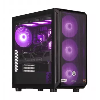 ACTINA PC AMD Ryzen 9 9900X 32 GB DDR5-SDRAM 2 TB SSD NVIDIA GeForce RTX 5080 Windows 11 Home Midi Tower Black