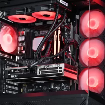 Actina PC Intel Core Ultra 7 265KF 32 GB DDR5-SDRAM 2 TB SSD NVIDIA GeForce RTX 5080 Windows 11 Home Midi Tower Schwarz