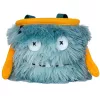 ACTION Chalk Bag 8b+ Ruben Grey Monster Kletterchalkbag mit Bürstenhalter und verstellbarem Gürtel