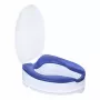 ACTIONMED Toilettensitzerhöhung mit Deckel, 10 cm Erhöhung, SoftRelief NT500AM