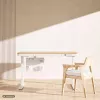 Activejet APB-002W Drehbarer Lochwand-Schreibtischorganizer, Grau und Weiß