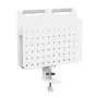 Activejet APB-006W Rotierender Steckbrett-Schreibtischorganisator, Grau & Weiß