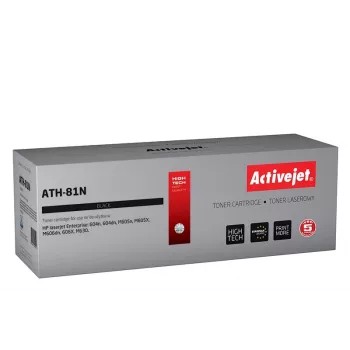 Activejet ATH-81N Tonerkartusche (Ersatz für HP 81A / CF281A) Supreme Serie - Schwarz, 10500 Seiten