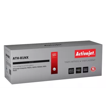 Activejet ATH-81NX Tonerkartusche (Ersatz für HP 81X CF281X, Supreme, 25000 Seiten, Schwarz)
