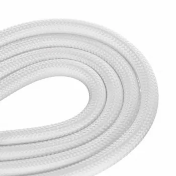 Activejet Lanyard mit 3-in-1-Ladekabel, Weiß