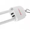 Activejet Lanyard mit 3-in-1-Ladekabel, Weiß