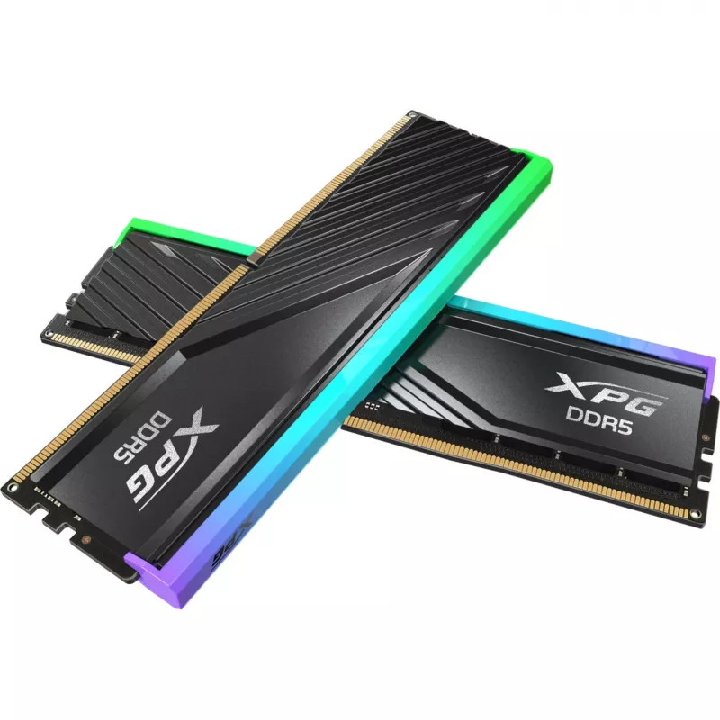 ADATA XPG Lancer Blade RGB 64 GB (2x 32 GB) DDR5-6000 CL28 Dual-Channel Memory Kit - Black