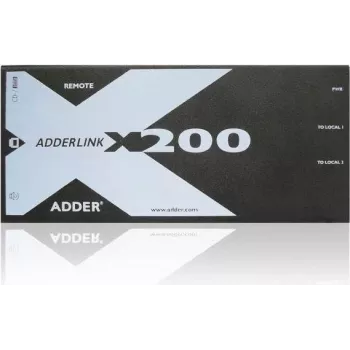 Adder X200-USB/P-IEC AdderLink X200 VGA USB KVM Extender Set über CAT5/5e/6/7 bis 100m